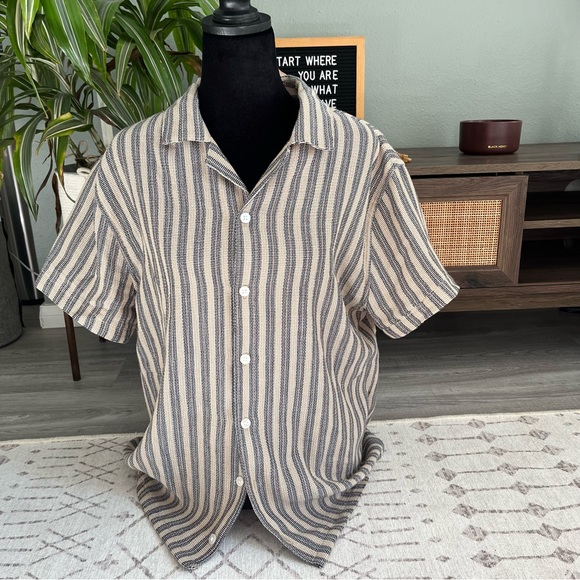 THE PALMA SHIRT - CACAO STRIPE - Picture 8 of 8